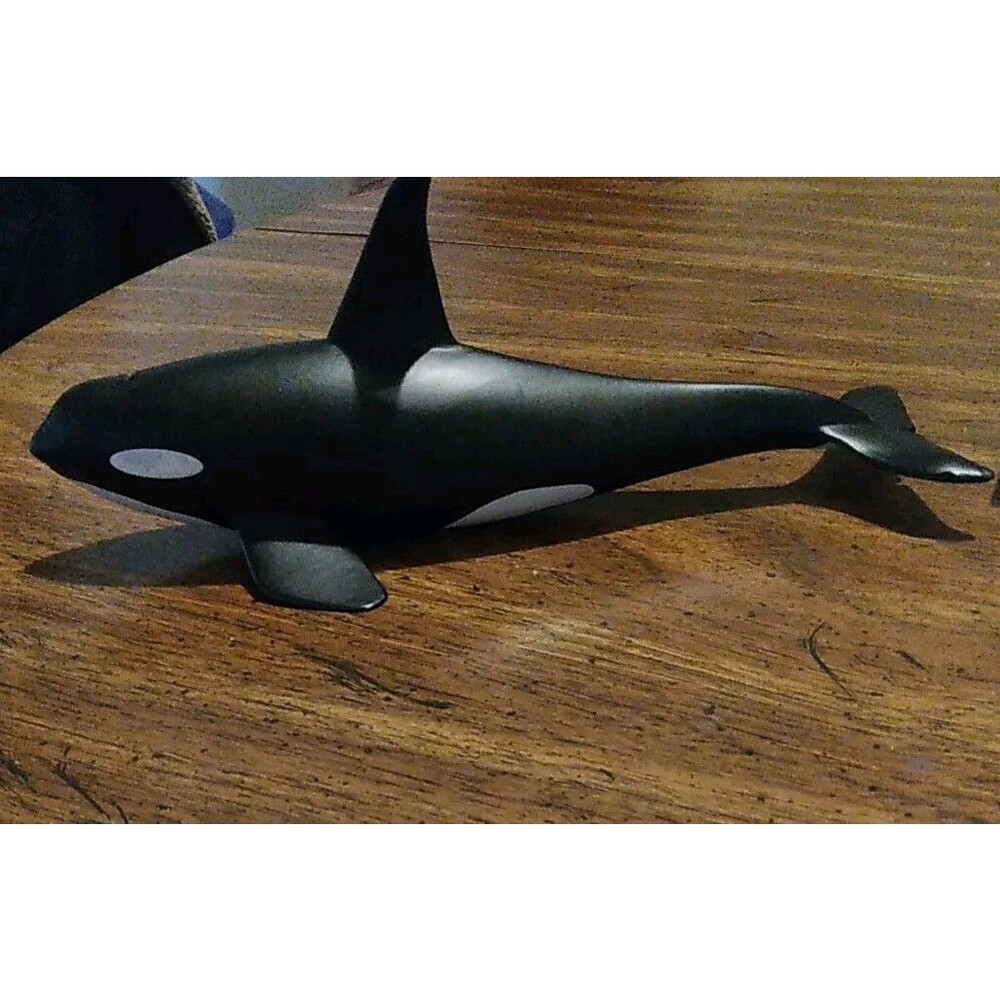 Mojo Orca Killer Whale 2012 Souvenir Toy Hard Plastic